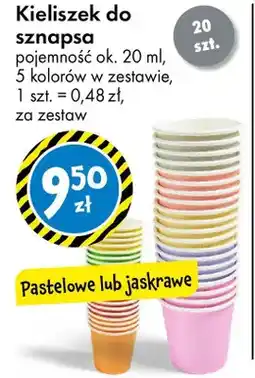 Tedi Kieliszek do sznapsa pastelowe lub jaskrawe oferta