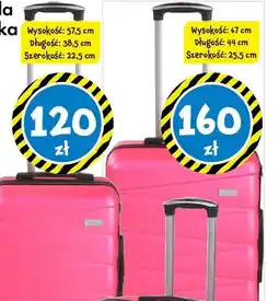 Tedi Walizka twarda lub kosmetyczka podróżna różowa oferta