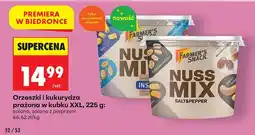 Biedronka Orzeszki i kukurydza prażona w kubku XXL solone oferta