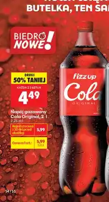 Biedronka Napój gazowany Cola Original oferta