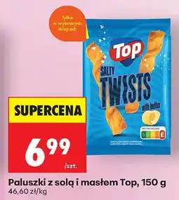 Biedronka Paluszki z solą i masłem oferta