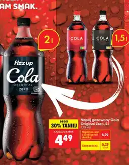 Biedronka Napój gazowany Cola Original Zero oferta