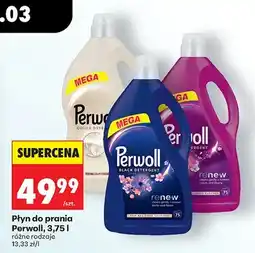 Biedronka Płyn do prania renew różne rodzaje oferta