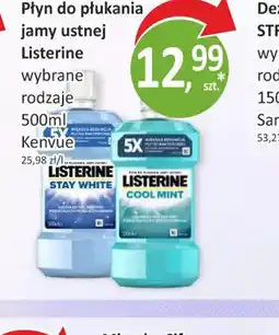 Passa Płyn do płukania jamy ustnej Listerine oferta