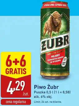 ALDI Piwo Żubr oferta