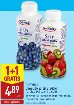 ALDI Jogurt pitny Skyr Piątnica oferta