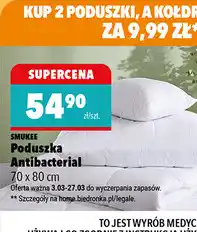 Biedronka Poduszka Antibacterial 70 x 80 cm oferta
