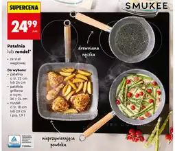 Biedronka Patelnia lub rondel ze stali węglowej SMUKEE oferta