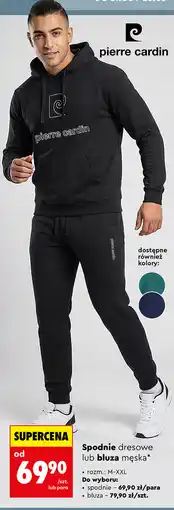 Biedronka Spodnie dresowe lub bluza męska Pierre Cardin oferta