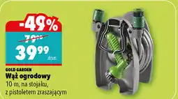 Biedronka Wąż ogrodowy 10 m, na stojaku, z pistoletem zraszającym oferta