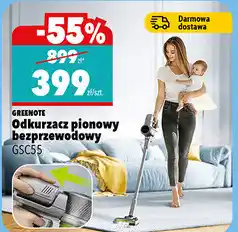 Biedronka Odkurzacz pionowy bezprzewodowy GSC55 oferta