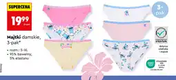 Biedronka Majtki damskie, 3-pak Disney Stitch oferta