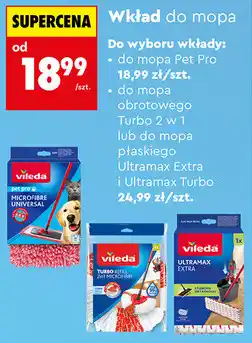 Biedronka Wkład do mopa Pet Pro oferta