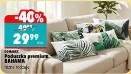 Biedronka Poduszka premium BAHAMA różne rodzaje oferta