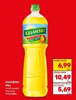 Kaufland KUJAWSKI Olej z pierwszego tłoczenia 1 l butelka oferta