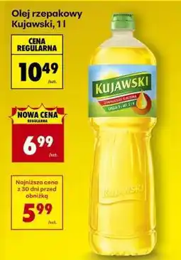 Biedronka Olej rzepakowy Kujawski, 1 l oferta