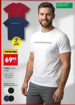 Biedronka T-shirt męski, 2-pak oferta