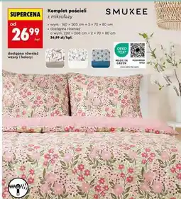 Biedronka Komplet pościeli z mikrofazy oferta