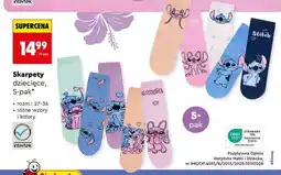 Biedronka Skarpety dziecięce, 5-pak oferta