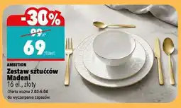 Biedronka Zestaw sztućców Madeni oferta