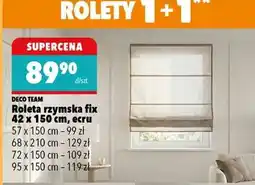 Biedronka Roleta rzymska fix 42 x 150 cm, ecru oferta