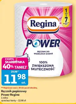 Auchan Ręcznik papierowy Power Regina oferta