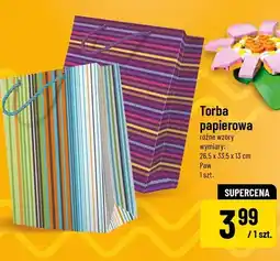 Polomarket Torba papierowa różne wzory oferta