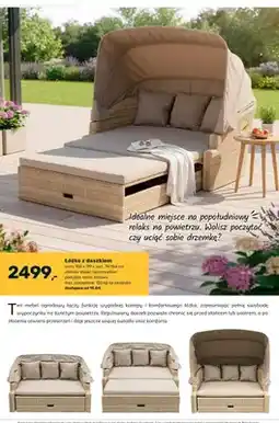 Bricomarche Łóżko z daszkiem oferta