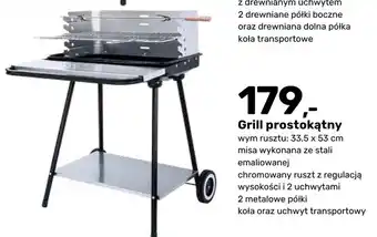 Grill prostokątny