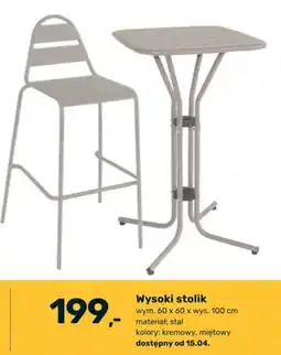 Bricomarche Wysoki stolik oferta