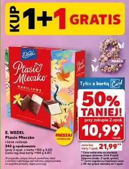 Kaufland Ptasie Mleczko waniliowe, różne rodzaje oferta