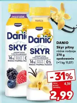 Kaufland Skyr pitny różne rodzaje opakowanie oferta
