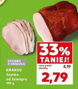 Kaufland Szynka Krakus od Szwagra oferta