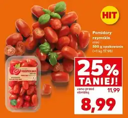 Kaufland Pomidory rzymskie mini oferta