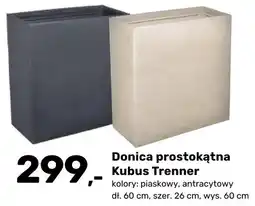 Bricomarche Donica prostokątna Kubus Trenner oferta