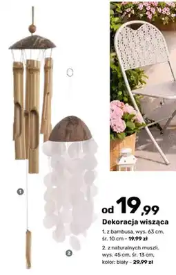 Bricomarche Dekoracja wisząca z naturalnych muszli oferta