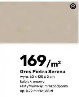 Bricomarche Gres Pietra Serena kremowy oferta