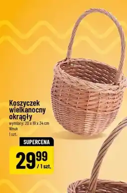 Polomarket Koszyczek wielkanocny okrągły oferta
