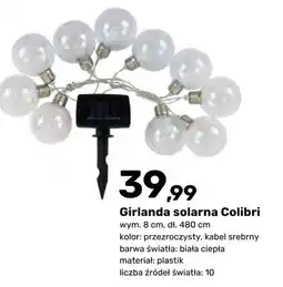 Bricomarche Girlanda solarna Colibri oferta