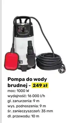 Bricomarche Pompa do wody brudnej oferta