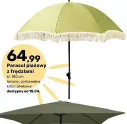 Bricomarche Parasol plażowy z frędzlami oferta