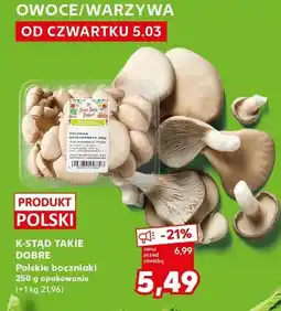 Kaufland Pieczarki polskie boczniaki oferta