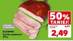 Kaufland Szynka wędzona oferta