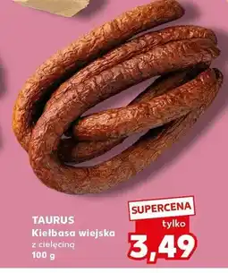 Kaufland Kiełbasa wiejska z cielęciną oferta