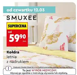 Biedronka Kołdra letnia z nadrukiem - cena od: oferta