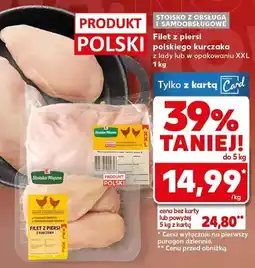 Kaufland Filet z piersi polskiego kurczaka z lady lub w opakowaniu XXL oferta