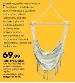 Bricomarche Fotel brazylijski oferta