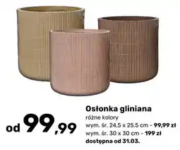 Bricomarche Osłonka gliniana oferta