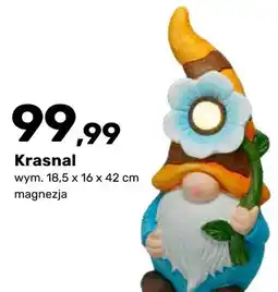 Bricomarche Figurka ogrodowa solarna Krasnal oferta