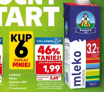 Kaufland Mleko Łowicz oferta